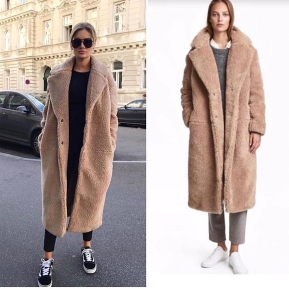 H&M Teddy Coat